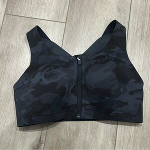Lululemon Athletics Black Camo Sports Bra